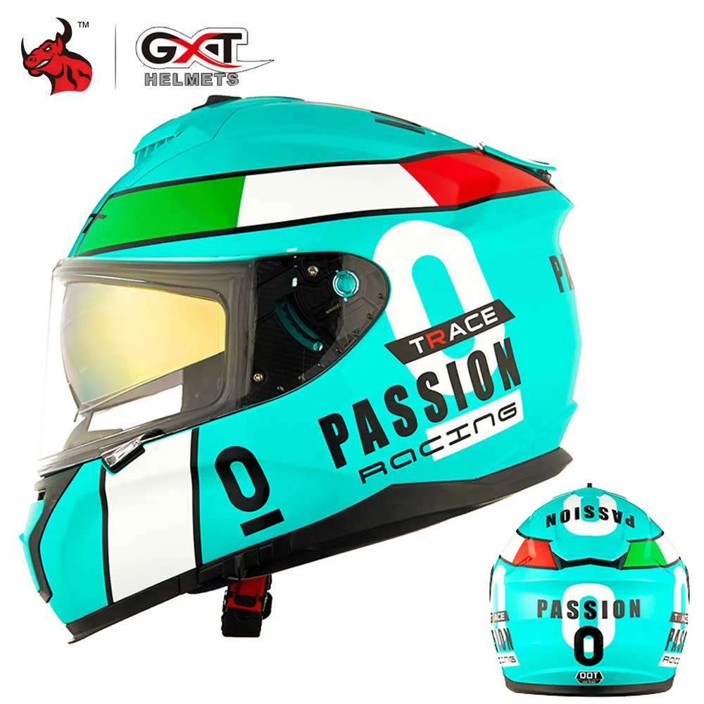 GXT Helmet Motorcycle Full Face Moto Helmets Double Visor Motocross Helmet Casco Modular Motorbike Capacete DOT Certification
GXT Helmet Motorcycle Full Face Moto Helmets Double Visor Motocross Helmet Casco Modular Motorbike Capacete DOT Certification