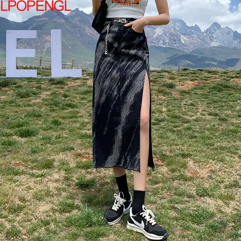 Женские джинсовые брюки широкого покроя с юбка 2021 Новые Модные свободные и универсальная Мода Harajuku с высокой талией сбоку кардиган рисунок ...
Женские джинсовые брюки широкого покроя с юбка 2021 Новые Модные свободные и универсальная Мода Harajuku с высокой талией сбоку кардиган рисунок ...