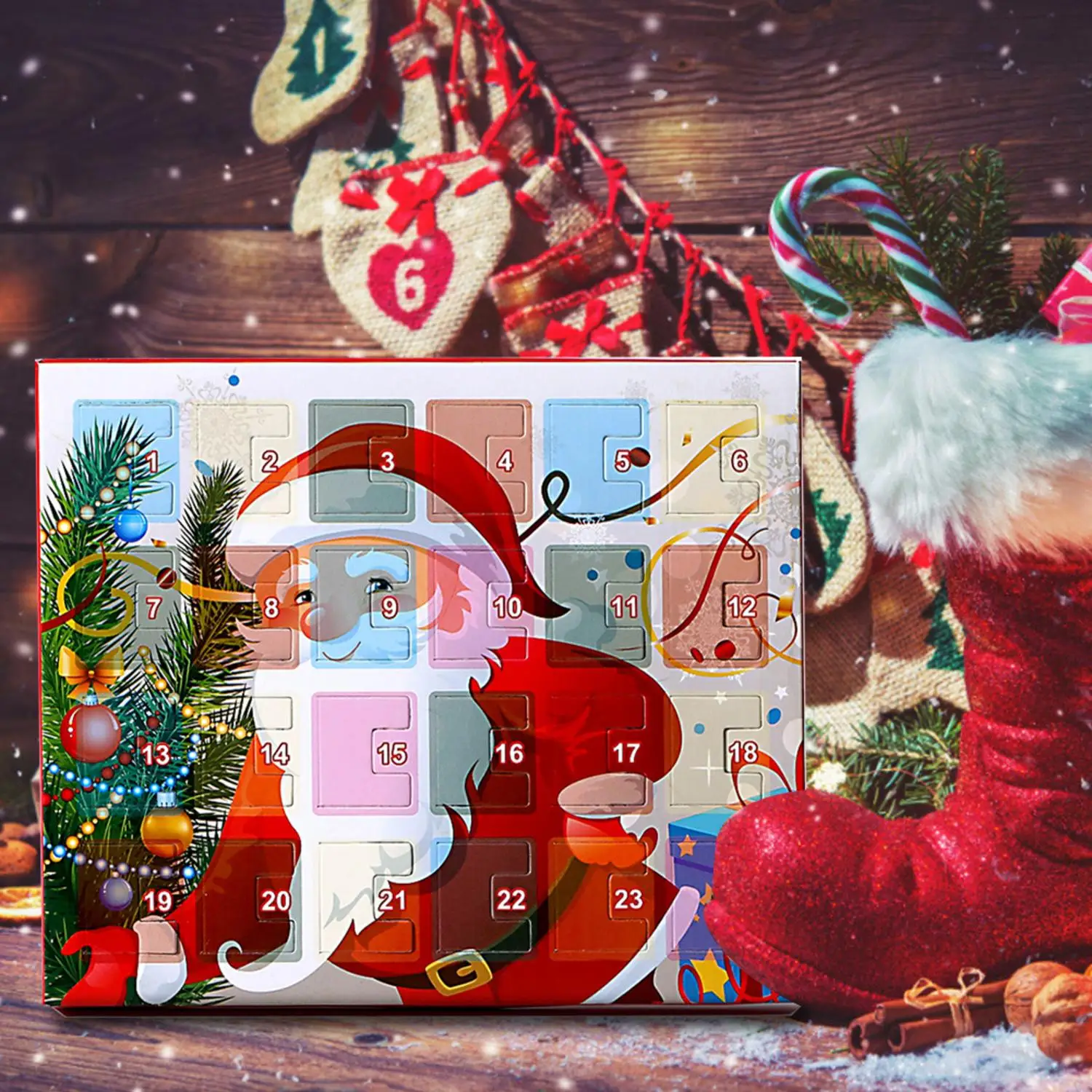 Christmas Advent Calendar Jewelry Gift Box Diy Bracelet Necklace Accessory Set For Girls
Christmas Advent Calendar Jewelry Gift Box Diy Bracelet Necklace Accessory Set For Girls