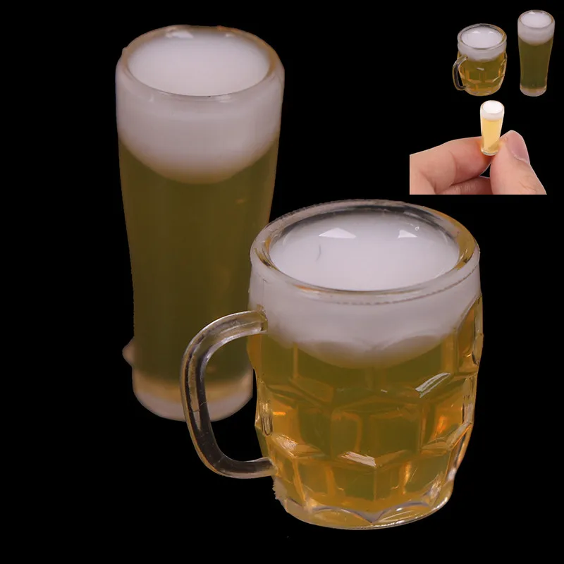 2Pcs Mini Wine Beer Cup Dollhouse Craft 1:12 Scale DIY Parts Plastic Transparent Goblet Miniature Home Decoration Glass Model
2Pcs Mini Wine Beer Cup Dollhouse Craft 1:12 Scale DIY Parts Plastic Transparent Goblet Miniature Home Decoration Glass Model