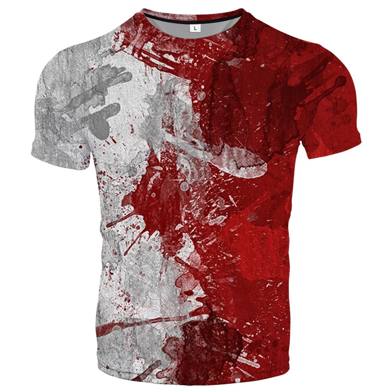 Fashion Abstract Graffiti Color Print T-shirt For Men Summer Casual 3D Hip Hop streetwear t-shirt Personality t-shirts Tops
Fashion Abstract Graffiti Color Print T-shirt For Men Summer Casual 3D Hip Hop streetwear t-shirt Personality t-shirts Tops
