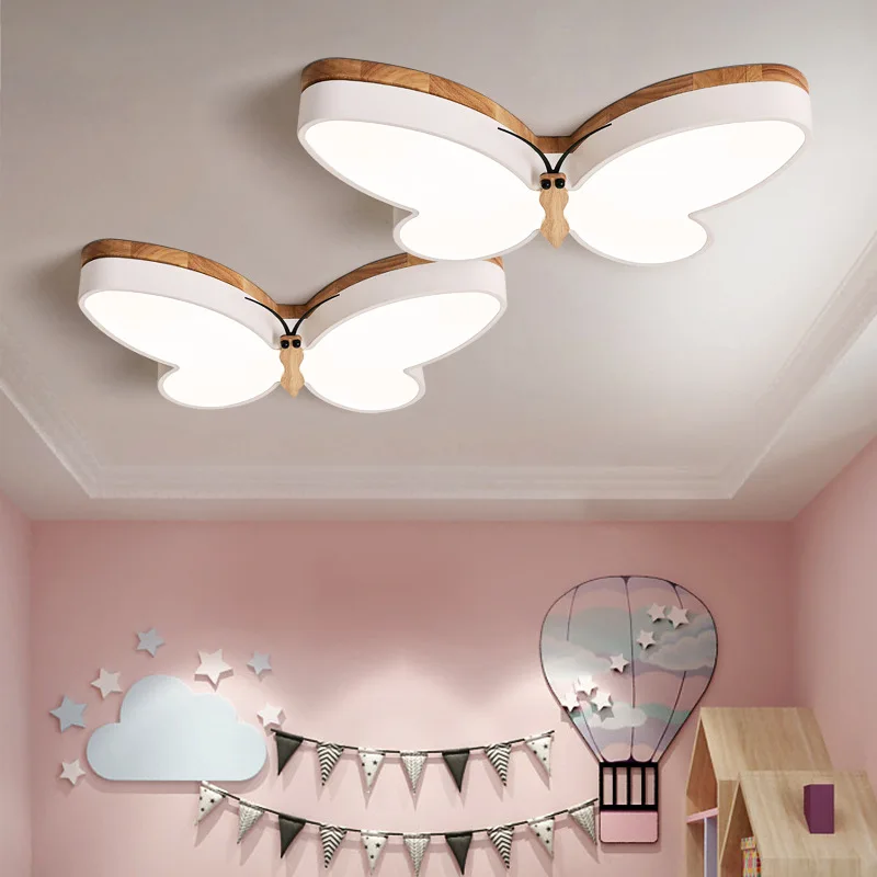 Modern Ceiling Light Children's Room LED Light Lovely Cartoon Butterfly Shape Living Room Bedroom Lights Fixtures Home Decor
Modern Ceiling Light Children's Room LED Light Lovely Cartoon Butterfly Shape Living Room Bedroom Lights Fixtures Home Decor