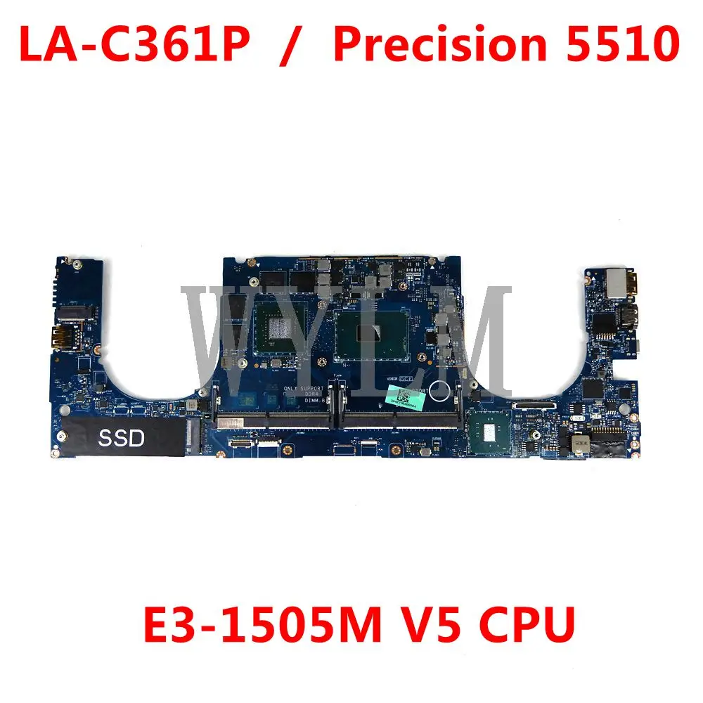 Материнская плата для ноутбука Dell Precision 5510 WWKNF 0WWKNF CN-0WWKNF w/LA-C361P V5 CPU M1000M GPU HD P530 100% хорошо работает
Материнская плата для ноутбука Dell Precision 5510 WWKNF 0WWKNF CN-0WWKNF w/LA-C361P V5 CPU M1000M GPU HD P530 100% хорошо работает