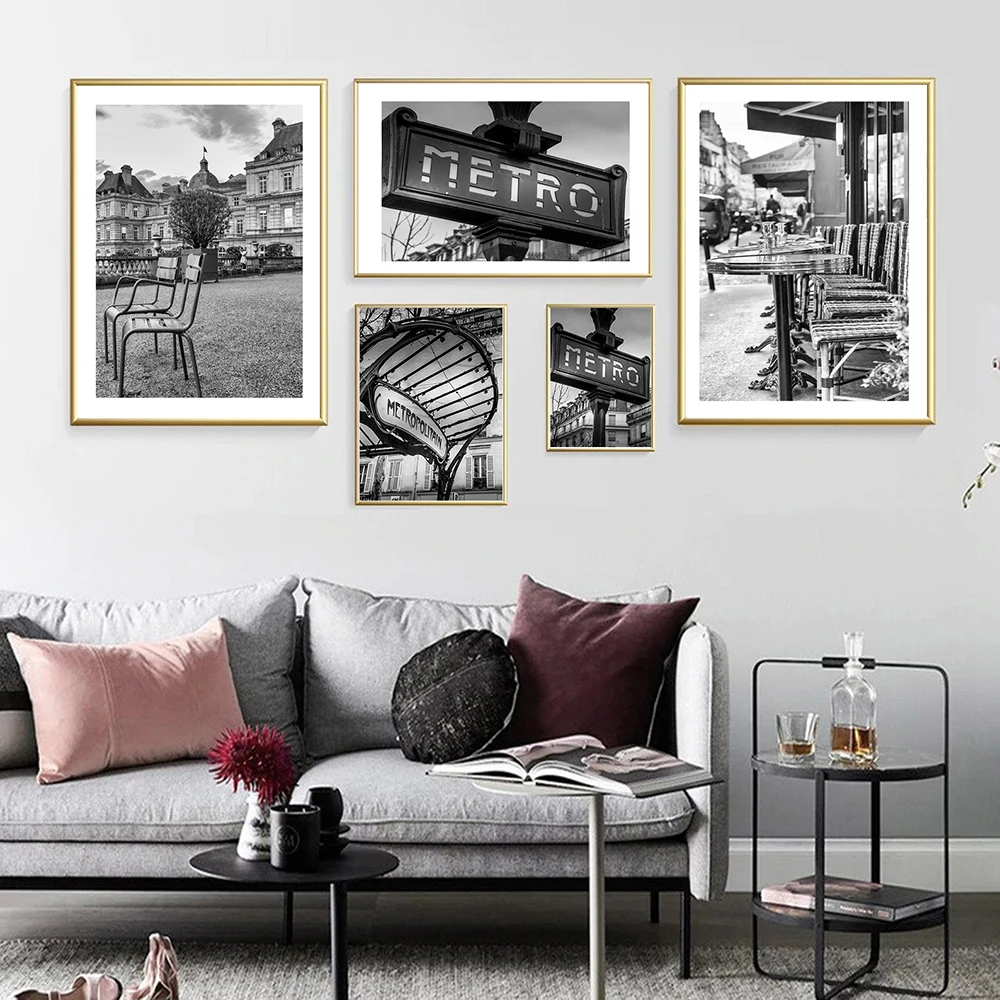 Poster Nordic Posters And Prints Paintings For Living Room Wall Art Decorative Pictures Canvas Print City Black and white Paris
Poster Nordic Posters And Prints Paintings For Living Room Wall Art Decorative Pictures Canvas Print City Black and white Paris