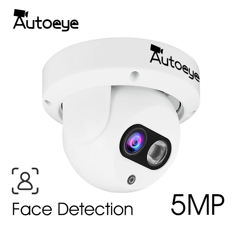 AUTOEYE 5.0MP/2MP 1080P SONY IMX307 AHD XVI Распознавание лиц Камера H.265X CCTV камера наружного