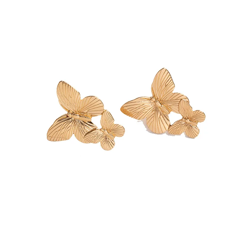 Fashion Exaggerated Metal Ear Studs Butterfly Earrings Wedding Party Jewelry Size 4.2*3.5cm
Fashion Exaggerated Metal Ear Studs Butterfly Earrings Wedding Party Jewelry Size 4.2*3.5cm