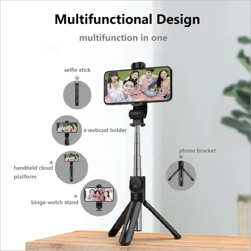 Selfie Stick Tripod Portable Bluetooth Wireless Control Handheld for IOS Android Extendable Monopod Phone Holder Webcast Stic
Selfie Stick Tripod Portable Bluetooth Wireless Control Handheld for IOS Android Extendable Monopod Phone Holder Webcast Stic