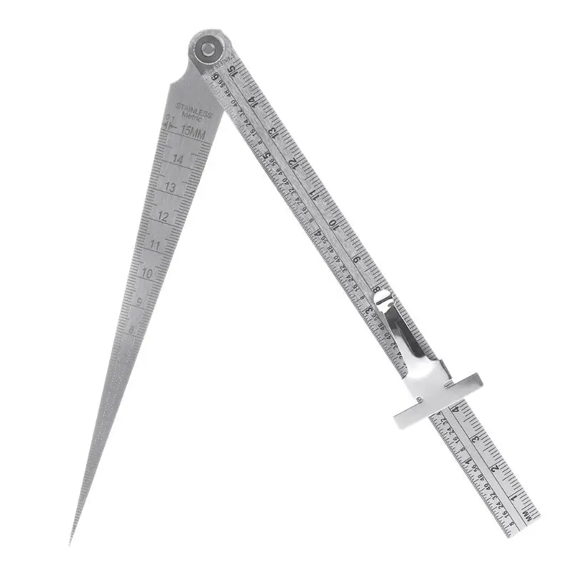 L9NB Stainless Steel Welding Taper Gage Feeler Gauge Hole Inspection Test Ruler inch
L9NB Stainless Steel Welding Taper Gage Feeler Gauge Hole Inspection Test Ruler inch