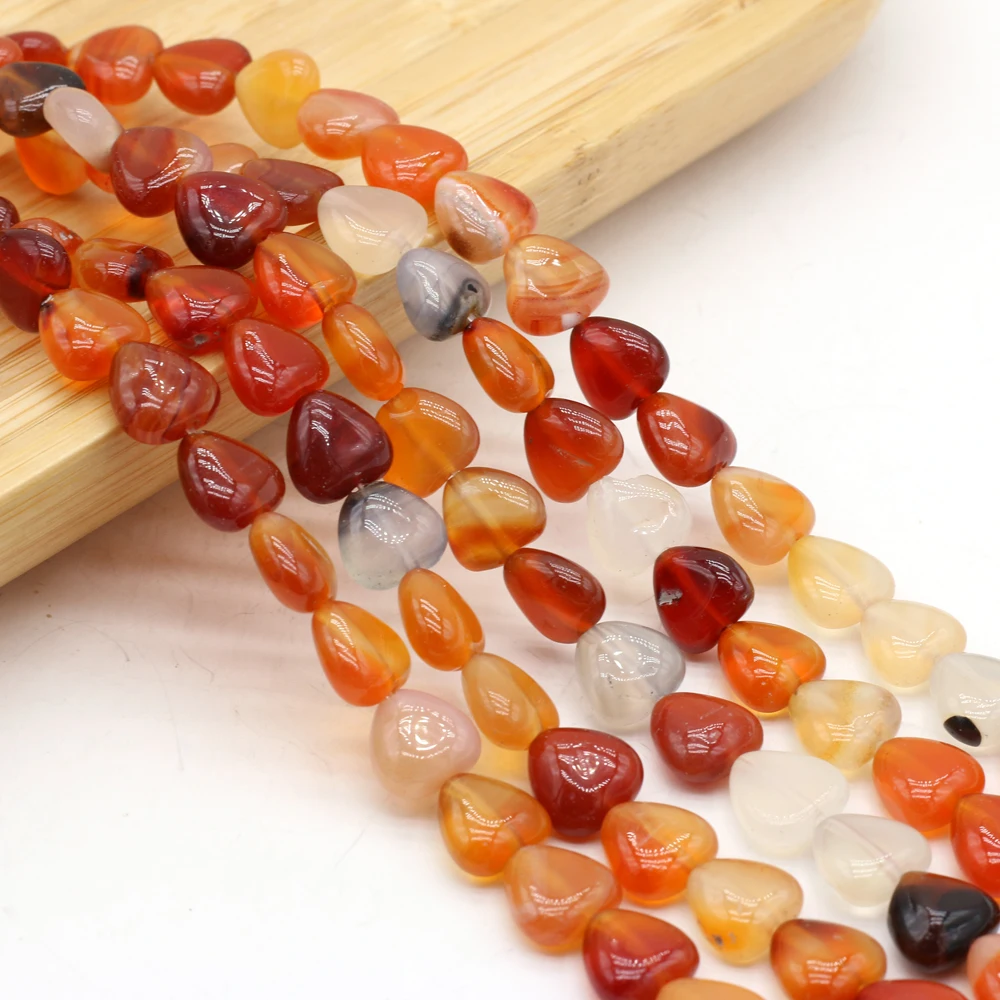 20pcs Natural Red Agate Beades Heart Shape Natural Stone Loose Beaded for Making Necklace Bracelet Accessories 10x10x5mm
20pcs Natural Red Agate Beades Heart Shape Natural Stone Loose Beaded for Making Necklace Bracelet Accessories 10x10x5mm