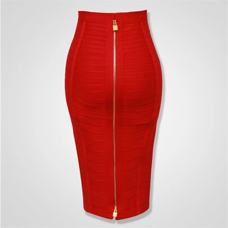 12 Colors Plus Size XL XXL Sexy Solid Zipper Orange Blue Black Bandage Skirt Women Elastic Bodycon Summer Pencil Skirt 58cm
12 Colors Plus Size XL XXL Sexy Solid Zipper Orange Blue Black Bandage Skirt Women Elastic Bodycon Summer Pencil Skirt 58cm