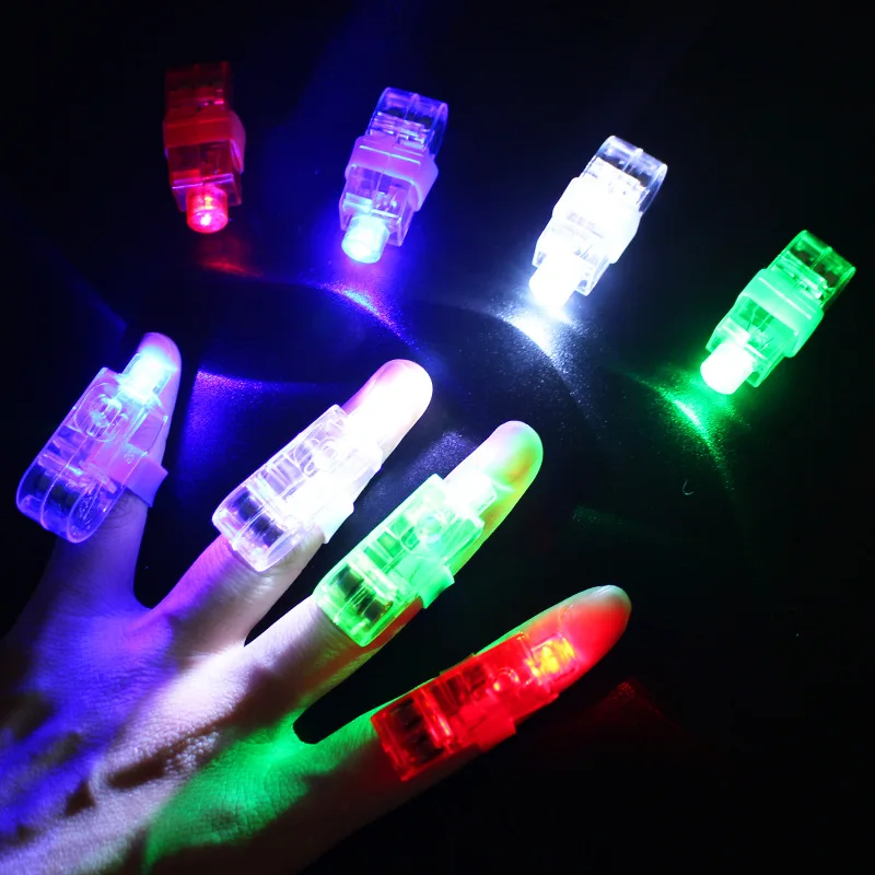 50pcs LED Glow In The Dark Party Supplies Glowing Finger Lights Fingers Torch Birthday Christmas New Year Night Bar Decor
50pcs LED Glow In The Dark Party Supplies Glowing Finger Lights Fingers Torch Birthday Christmas New Year Night Bar Decor