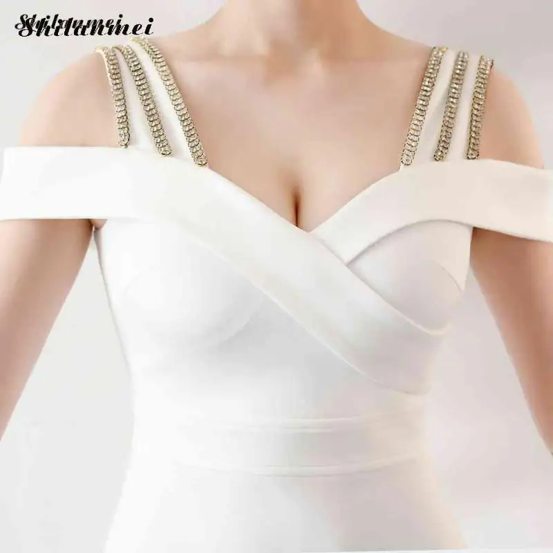 Off Shoulder Ruffles Evening Party Dresses Women Slash Neck Backless Long Mermaid Dress Elegant Sexy Fashion Maxi Dress Female
Off Shoulder Ruffles Evening Party Dresses Women Slash Neck Backless Long Mermaid Dress Elegant Sexy Fashion Maxi Dress Female