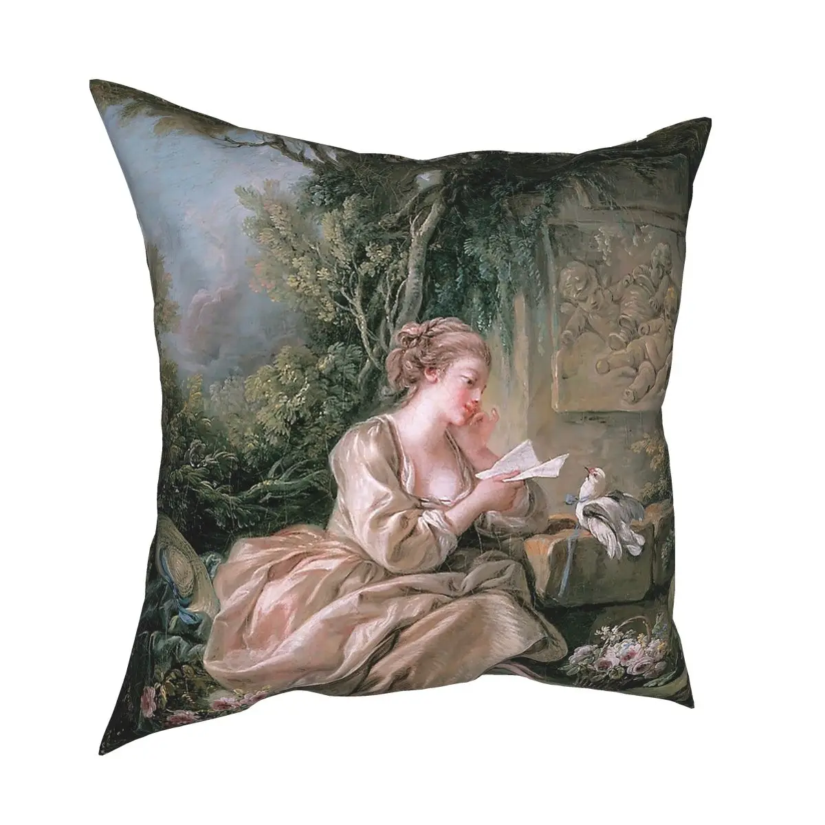 The Secret Message Francois Boucher Pillow Case Home Decor Cushions Throw Pillow for Home Polyester Double-sided Printing
The Secret Message Francois Boucher Pillow Case Home Decor Cushions Throw Pillow for Home Polyester Double-sided Printing