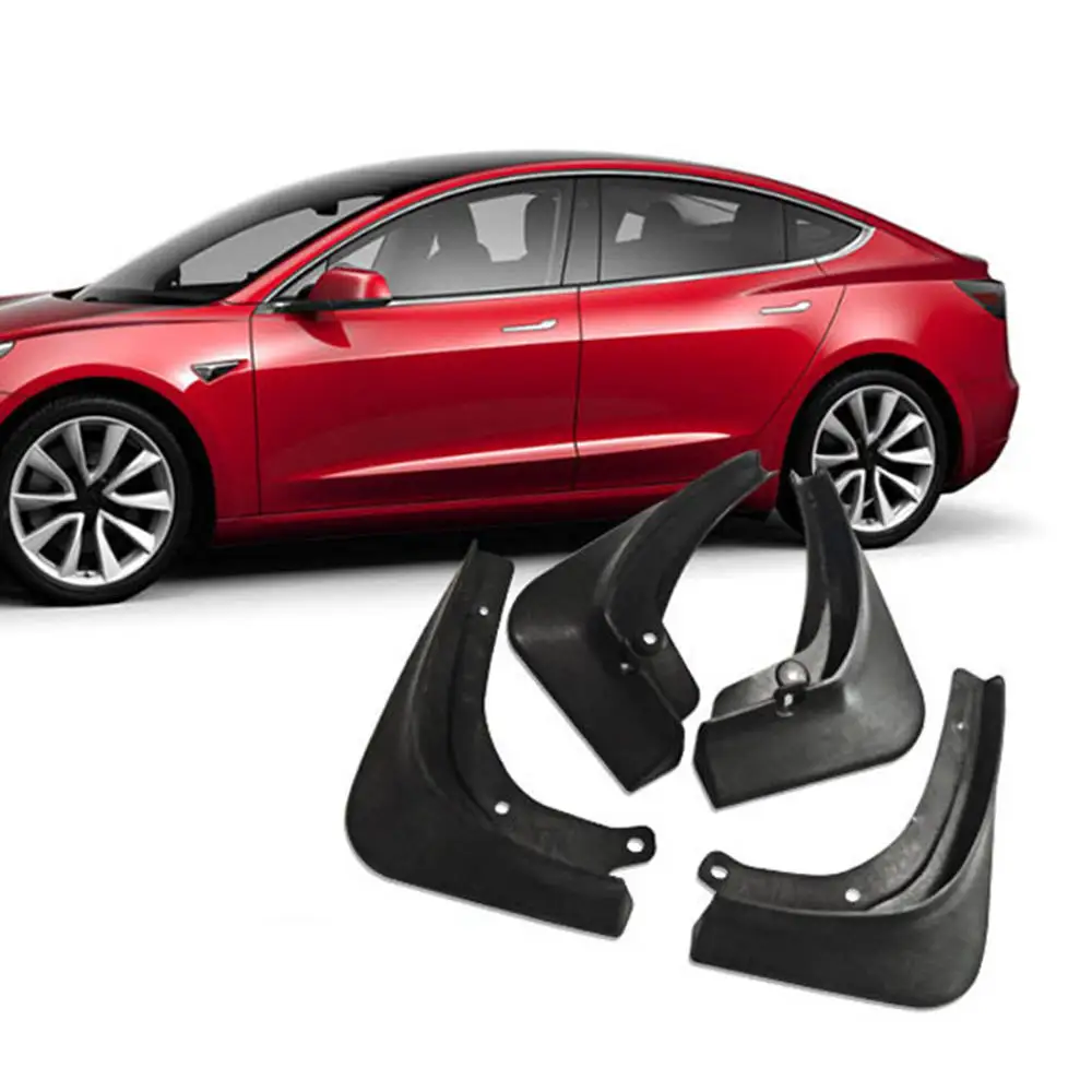 4PCS Fenders Car Mud Flaps Splash Guard Fender Mudguard For Tesla Model 3 With Fixing Screw For Tesla Model 3
4PCS Fenders Car Mud Flaps Splash Guard Fender Mudguard For Tesla Model 3 With Fixing Screw For Tesla Model 3
