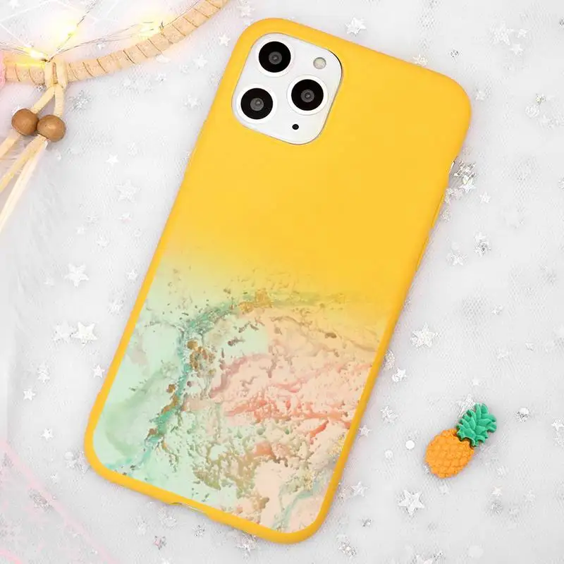 Marble Gradient sea ocean wave Phone Case Candy Color Yellow for iPhone 11 12 pro XS MAX 8 7 6 6S Plus X 5S SE 2020 XR
Marble Gradient sea ocean wave Phone Case Candy Color Yellow for iPhone 11 12 pro XS MAX 8 7 6 6S Plus X 5S SE 2020 XR