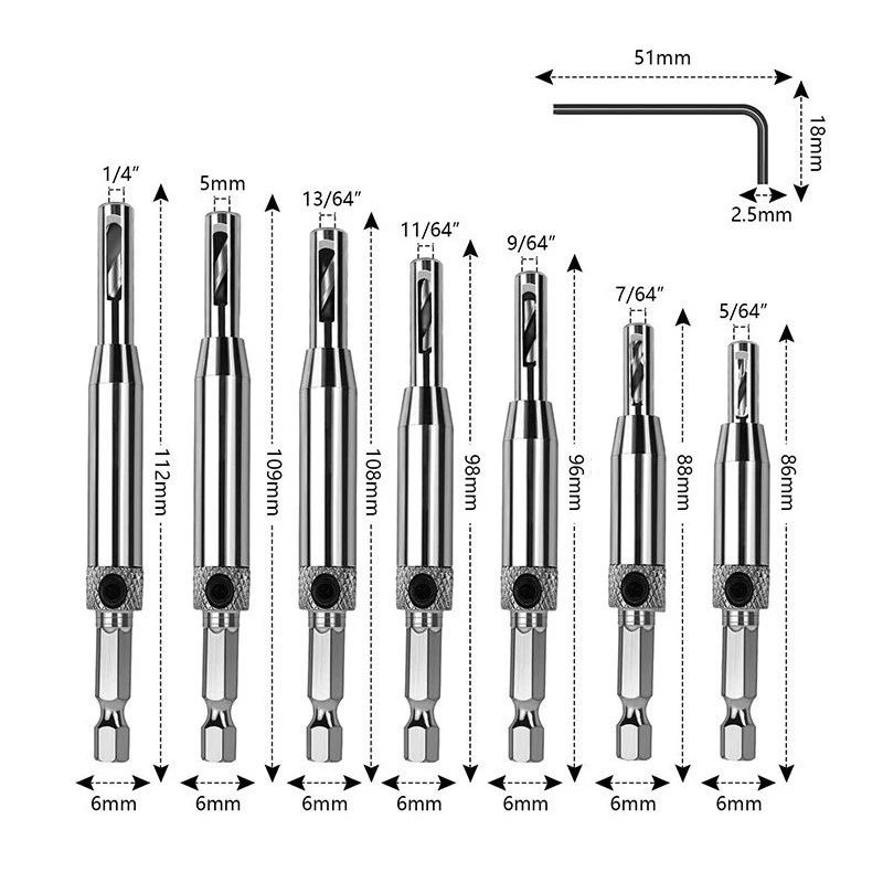 Onnfang 4/16Pcs Self Core Drill Bit Set Hole Puncher Hinge Tapper for Doors Self Centering Woodworking Power Tools furadeira
Onnfang 4/16Pcs Self Core Drill Bit Set Hole Puncher Hinge Tapper for Doors Self Centering Woodworking Power Tools furadeira