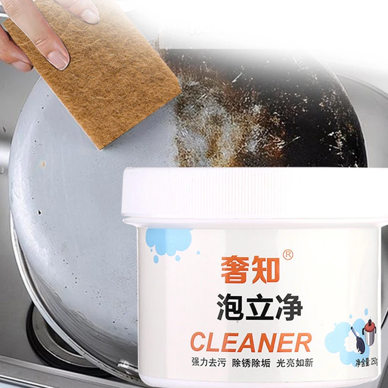250G Kitchen Heavy Grease Cleaner Range Hood Stove Oven Grease Stain Foam Detergent Clean Pots And Utensils
250G Kitchen Heavy Grease Cleaner Range Hood Stove Oven Grease Stain Foam Detergent Clean Pots And Utensils