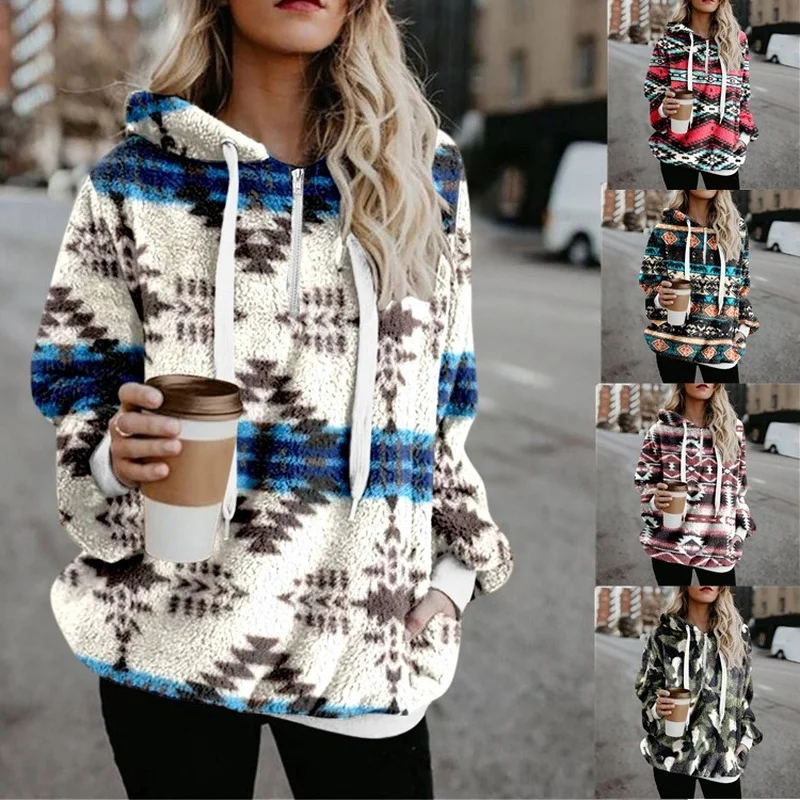 Lugentolo Plush Sweatshirt Women Loose Retro Print Hoodies Fall Winter Streetwear Pullovers Tops Long Sleeve Fashion Clothes
Lugentolo Plush Sweatshirt Women Loose Retro Print Hoodies Fall Winter Streetwear Pullovers Tops Long Sleeve Fashion Clothes