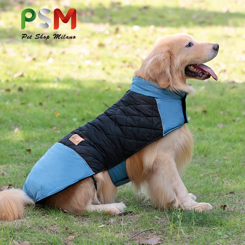 New Big Dog Cold Proof And Warm Keeping Large Dog Plush Rainproof Reflective Strip Husky Suit Hoodie Costume Ropa Perro 
New Big Dog Cold Proof And Warm Keeping Large Dog Plush Rainproof Reflective Strip Husky Suit Hoodie Costume Ropa Perro