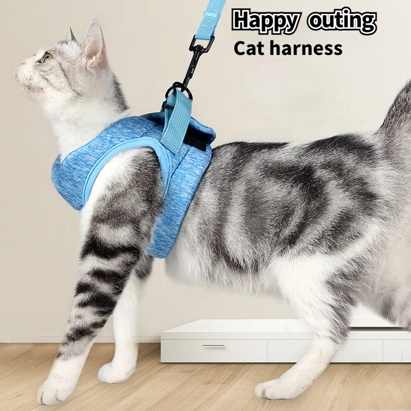 Pet Cat Harness Leash Set Safe Prevent Accident Escape Small Dog Soft Vest Adjustable Kitten Puppy Outing Travel Accessories
Pet Cat Harness Leash Set Safe Prevent Accident Escape Small Dog Soft Vest Adjustable Kitten Puppy Outing Travel Accessories