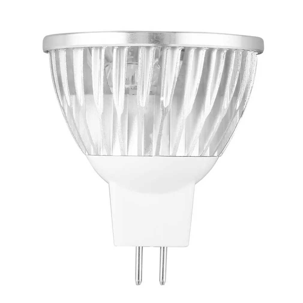 4 LED Bulb MR16 4W 12V Aluminum Cool White Spot Light Bulb Lamp Spotlight Focus Downlight 7800-8000K 280-300 Lumen
4 LED Bulb MR16 4W 12V Aluminum Cool White Spot Light Bulb Lamp Spotlight Focus Downlight 7800-8000K 280-300 Lumen