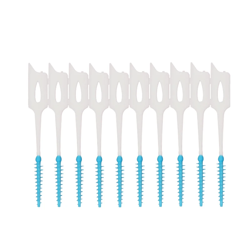 40pcs Interdental Brush Orthodontic Brush Cleaning Teeth Gaps Oral Care Soft Silicone Head Interdental Brush Good for Gums
40pcs Interdental Brush Orthodontic Brush Cleaning Teeth Gaps Oral Care Soft Silicone Head Interdental Brush Good for Gums