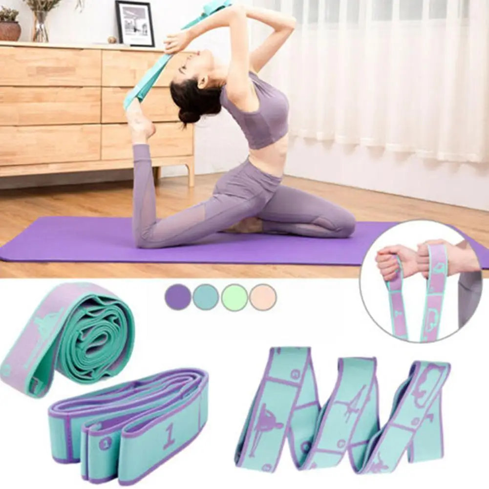 Multi-segment Yoga Fitness Auxiliary Stretch Band Beginner Yoga Resistance Elastic Stretch Dance Effectively Band Muscles L2j3
Multi-segment Yoga Fitness Auxiliary Stretch Band Beginner Yoga Resistance Elastic Stretch Dance Effectively Band Muscles L2j3
