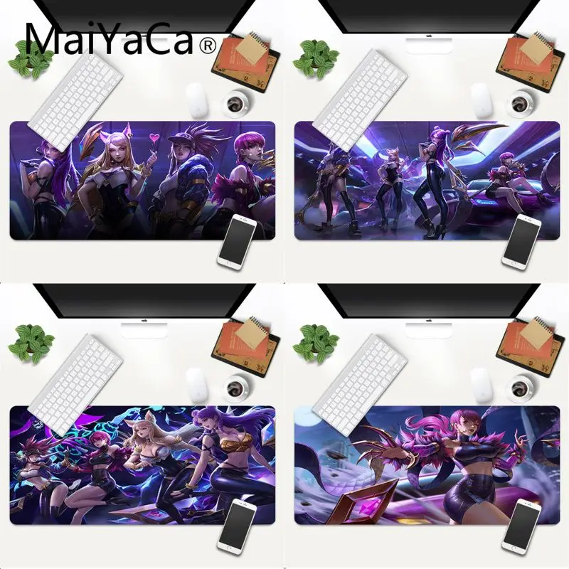 MaiYaCa lol League of Legends kda kaisa Ahri akali Mousepad Gaming Mouse Pad Large Deak Mat 700x300mm for overwatch/cs go
MaiYaCa lol League of Legends kda kaisa Ahri akali Mousepad Gaming Mouse Pad Large Deak Mat 700x300mm for overwatch/cs go