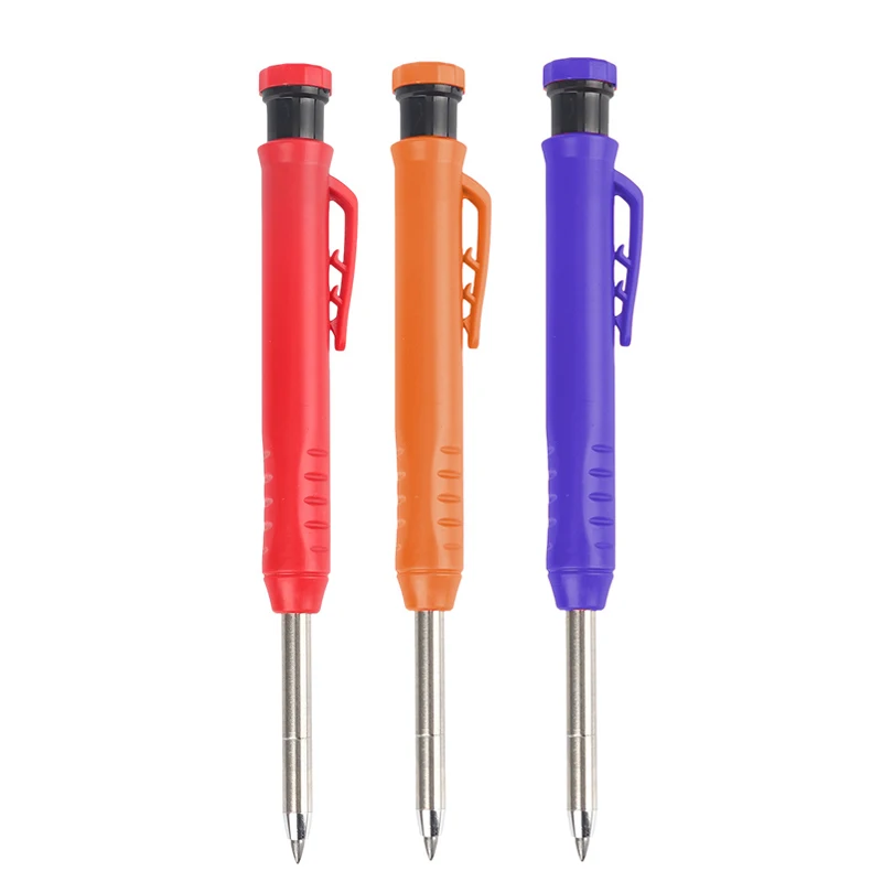 Solid Carpenter Pencil Refill Leads Set Built-in Sharpener Flooring Leads Mechanical Pencil Marker Woodworking Marking Tools
Solid Carpenter Pencil Refill Leads Set Built-in Sharpener Flooring Leads Mechanical Pencil Marker Woodworking Marking Tools