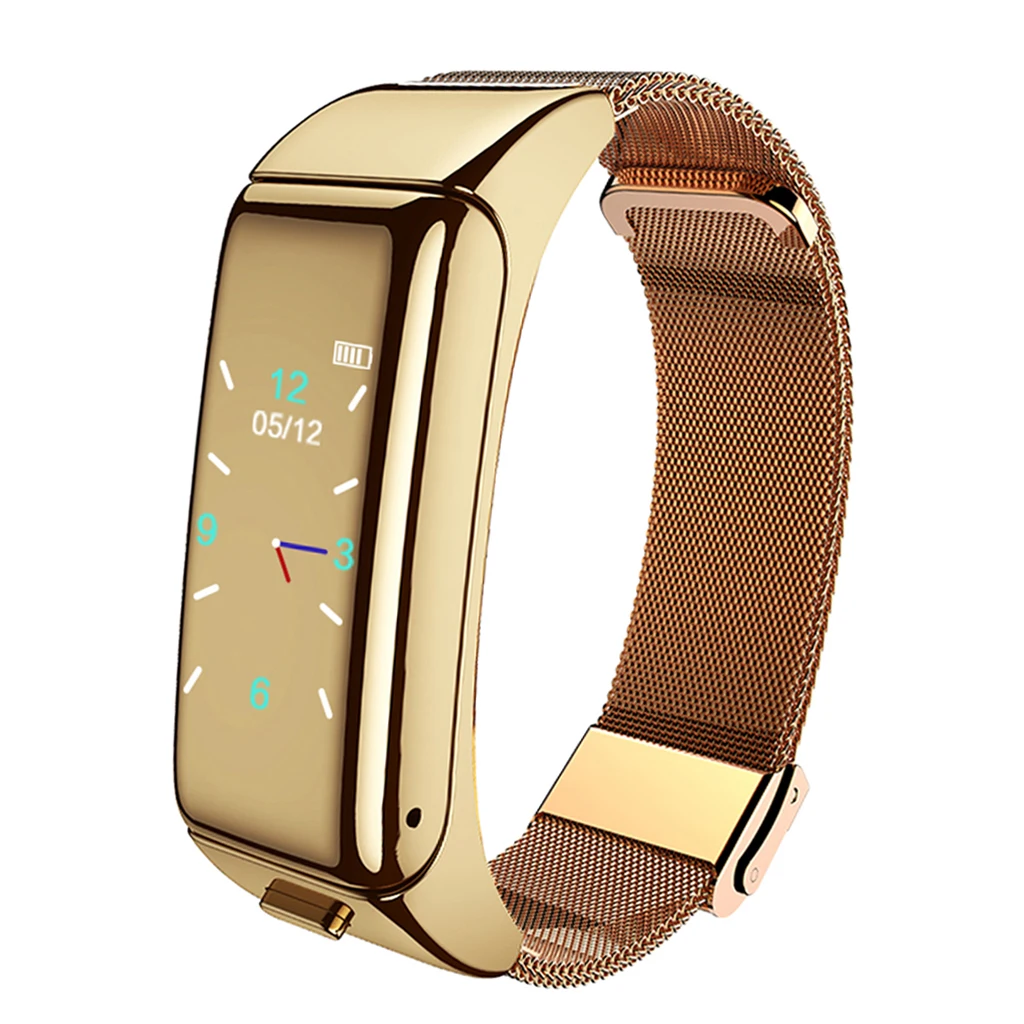 B6 2 In1 Smart Bluetooth Headset Bracelet Heart Rate Health Monitoring Watch DAILY Waterproof Wireless Earphone Bracelet
B6 2 In1 Smart Bluetooth Headset Bracelet Heart Rate Health Monitoring Watch DAILY Waterproof Wireless Earphone Bracelet
