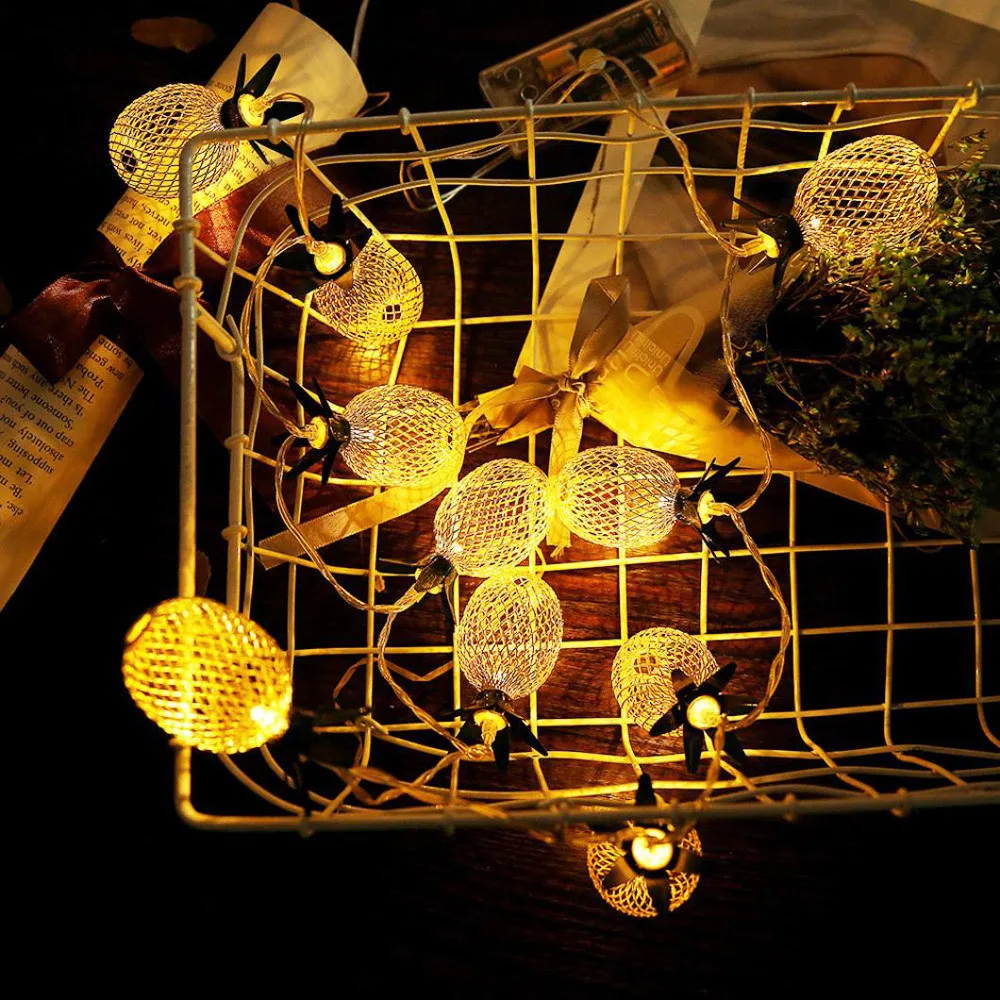 1.5M Droop Metal Pineapple Fruit String Lights Yellow Light 10 LED Christmas String Night Light (NO Battery) CD
1.5M Droop Metal Pineapple Fruit String Lights Yellow Light 10 LED Christmas String Night Light (NO Battery) CD