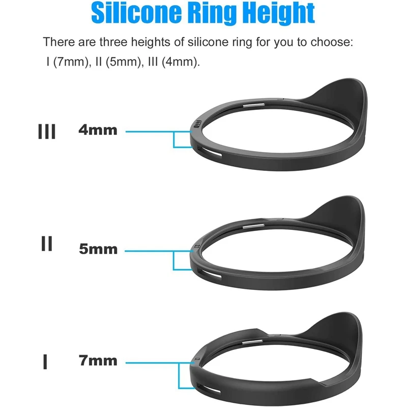 Oculus Rift S Anti-Scratch Ring Protecting Glasses Preventing Light-Leaking From VR Headset Lens for Oculus Quest 2/Quest/Rift S
Oculus Rift S Anti-Scratch Ring Protecting Glasses Preventing Light-Leaking From VR Headset Lens for Oculus Quest 2/Quest/Rift S