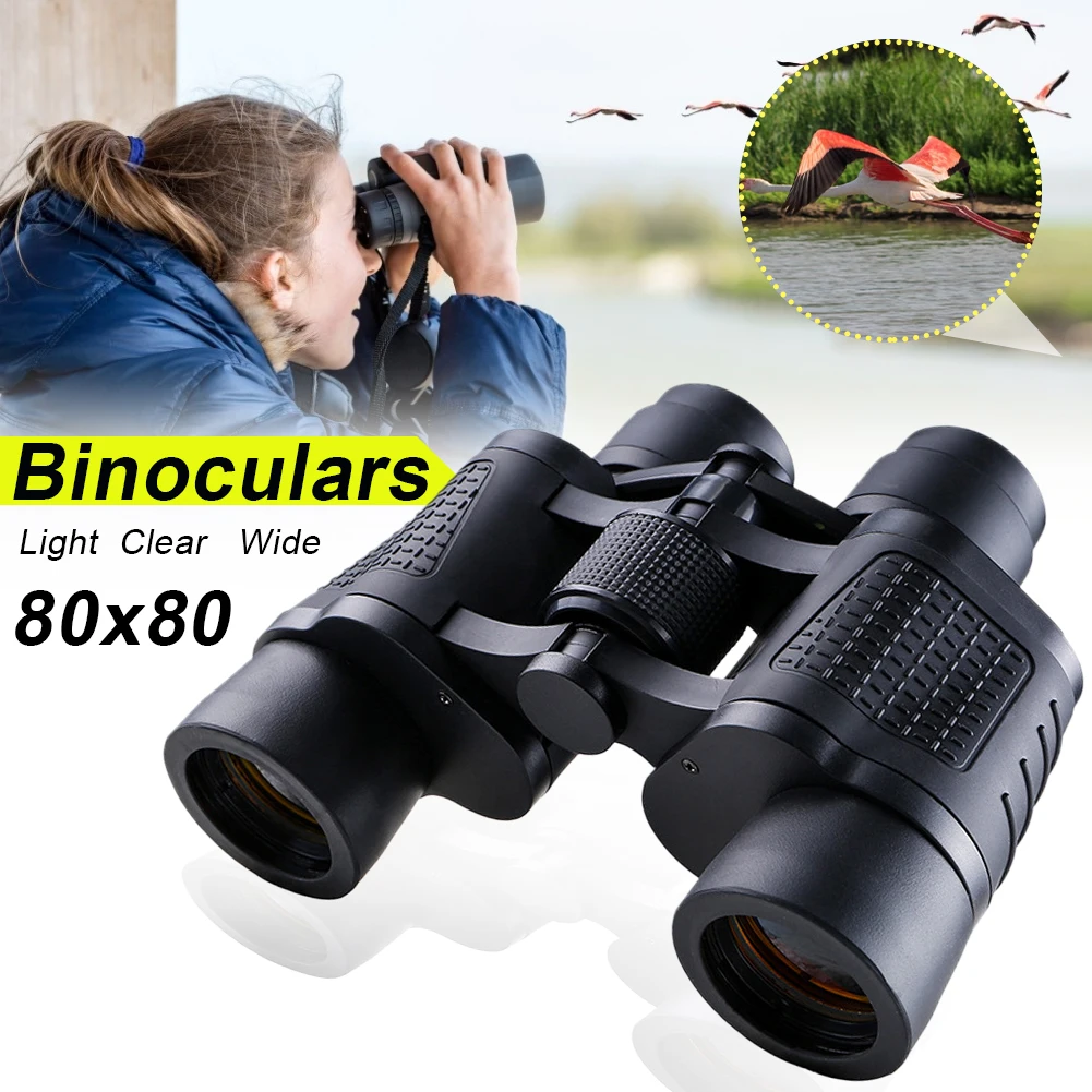 80X80 Binoculars Long Range 15000m HD High Power Telescope Optical Glass Lens Low Light Night Vision for Hunting Sports Scope
80X80 Binoculars Long Range 15000m HD High Power Telescope Optical Glass Lens Low Light Night Vision for Hunting Sports Scope