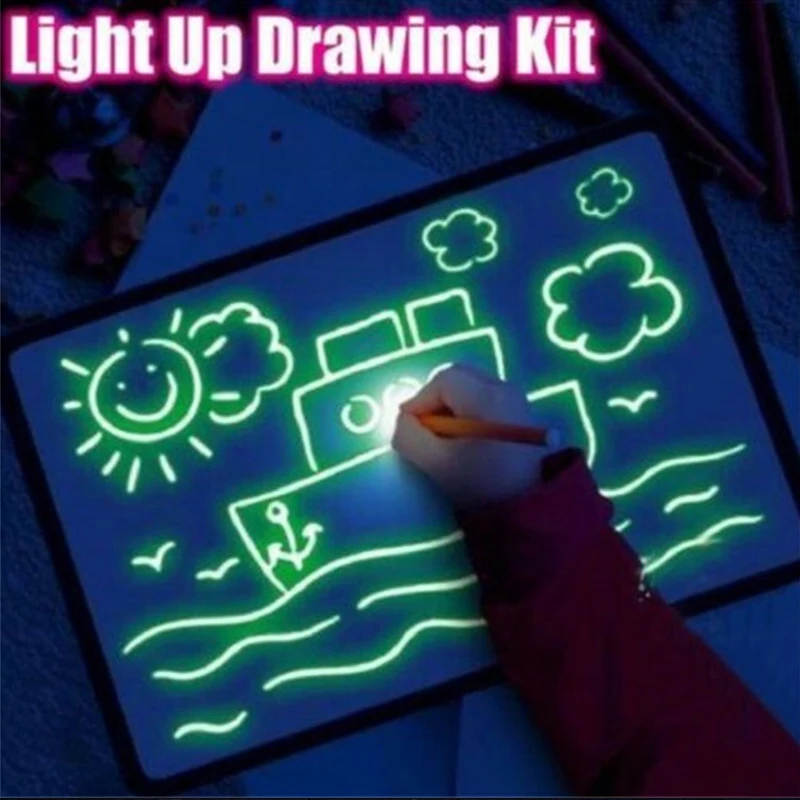 Draw With Light Fun Writing Pad Developing Educational Toy Drawing Painting Board For Kids Draw With Light Writing Pad Qjy99
Draw With Light Fun Writing Pad Developing Educational Toy Drawing Painting Board For Kids Draw With Light Writing Pad Qjy99