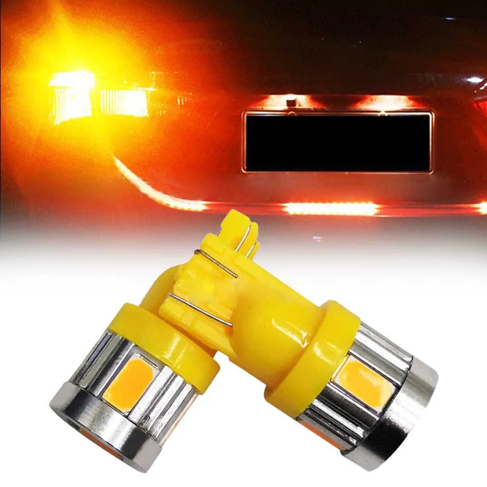 2pcs LED Light Bulbs 6SMD T10 168 2825 194 LED License Plate Light Bulb Super Bright Amber Yellow
2pcs LED Light Bulbs 6SMD T10 168 2825 194 LED License Plate Light Bulb Super Bright Amber Yellow