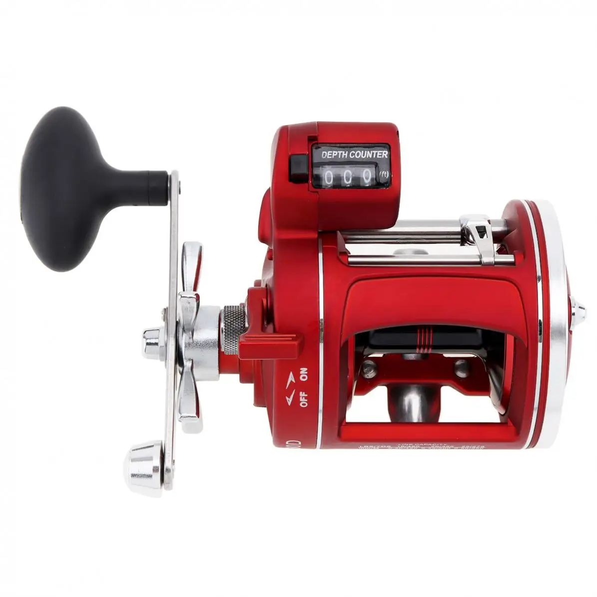 12 Ball Bearing 3.8:1 Gear Ratio High Strength Body Cast Drum Wheel Casting Fishing Reel with Depth Counter 
12 Ball Bearing 3.8:1 Gear Ratio High Strength Body Cast Drum Wheel Casting Fishing Reel with Depth Counter