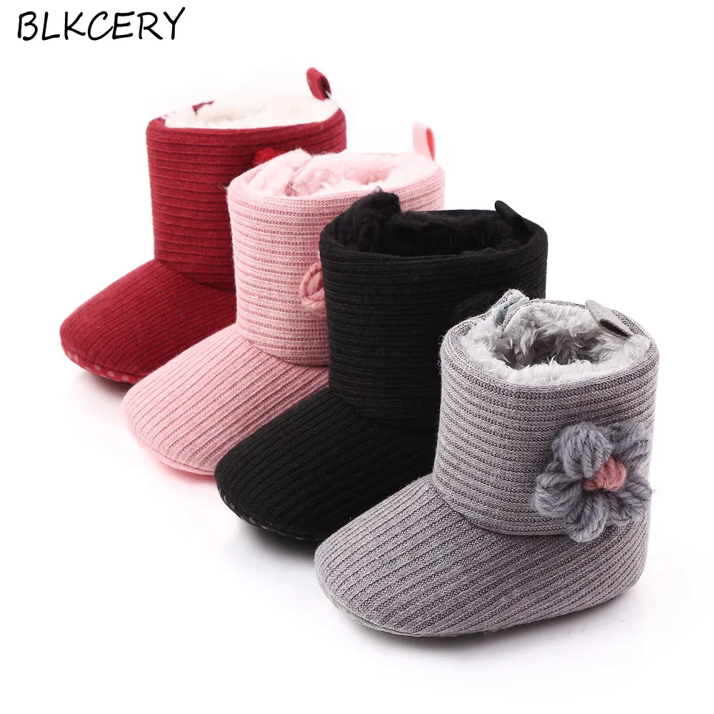 Brand Infant Booties Toddler Baby Girls Shoes Soft Sole Booty Winter Warm Snow Boots Flower Shoe Newborn Footwear for 1 Year Old
Brand Infant Booties Toddler Baby Girls Shoes Soft Sole Booty Winter Warm Snow Boots Flower Shoe Newborn Footwear for 1 Year Old
