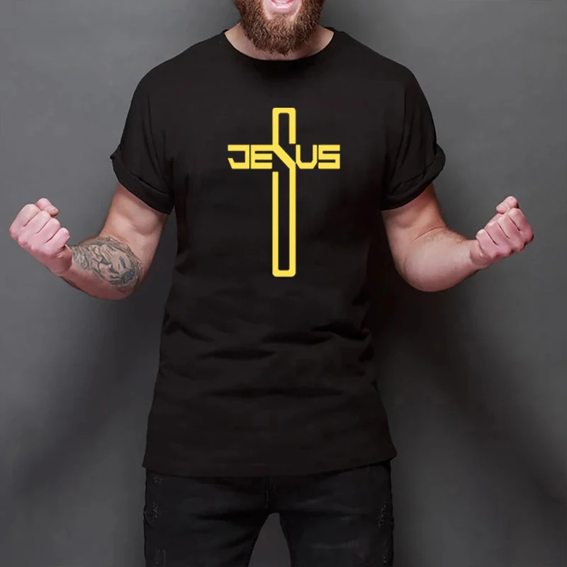 Fashion Men Women Jesus Faith Christian T Shirt Short Sleeve O Neck Casual Tee Slim Fit Soft Cotton Male Tshirt Hipster Clothes
Fashion Men Women Jesus Faith Christian T Shirt Short Sleeve O Neck Casual Tee Slim Fit Soft Cotton Male Tshirt Hipster Clothes