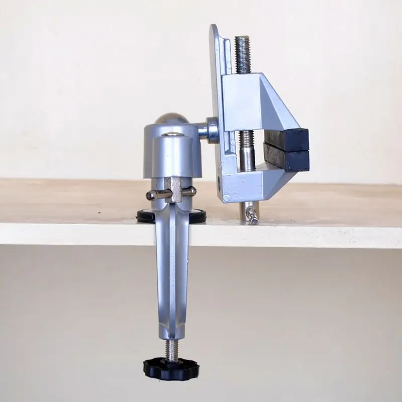 Table Vise with 360 Swiveling Head, Desk Clamp & Rubber Covered Jaws GREAT for Crafting, Painting, Sculpting, Modeling, and
Table Vise with 360 Swiveling Head, Desk Clamp & Rubber Covered Jaws GREAT for Crafting, Painting, Sculpting, Modeling, and
