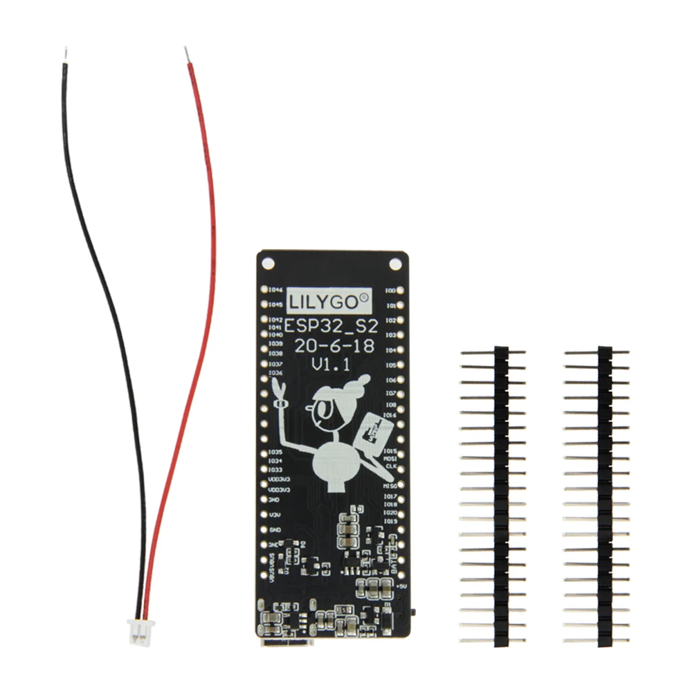 LILYGO® TTGO T8 ESP32-S2 V1.1 WIFI Wireless Module Type-c Connector TF Card Slot Development Board
LILYGO® TTGO T8 ESP32-S2 V1.1 WIFI Wireless Module Type-c Connector TF Card Slot Development Board