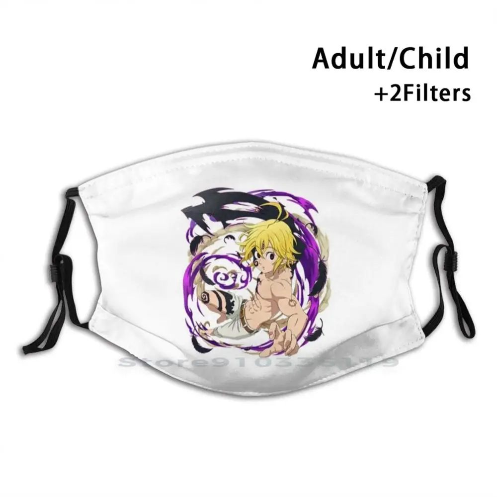 Сапоги В Стиле персонажа Дианы из игры The Seven Deadly Sins многоразовые рот маска для