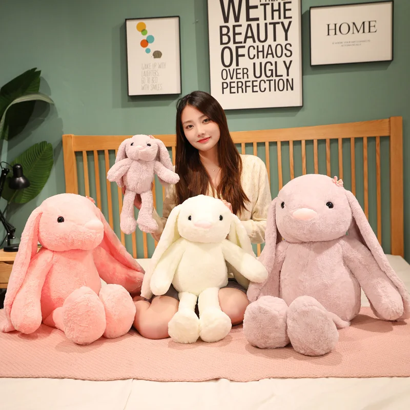 Kawaii Soft Long Ear Rabbit Plush Toy Kid Toys Stuffed Plush Animal Girl Christmas Gift Toys For Children's Home Decor
Kawaii Soft Long Ear Rabbit Plush Toy Kid Toys Stuffed Plush Animal Girl Christmas Gift Toys For Children's Home Decor
