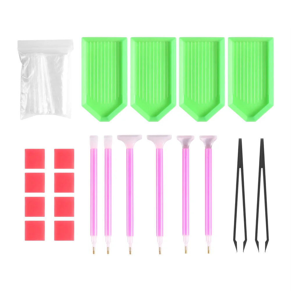 Diamond Painting TOOL DIY Cross Stitch Kits Hand Embroidery Pen Tweezers Glue 20pcs Diamond Painting Accessories 
Diamond Painting TOOL DIY Cross Stitch Kits Hand Embroidery Pen Tweezers Glue 20pcs Diamond Painting Accessories