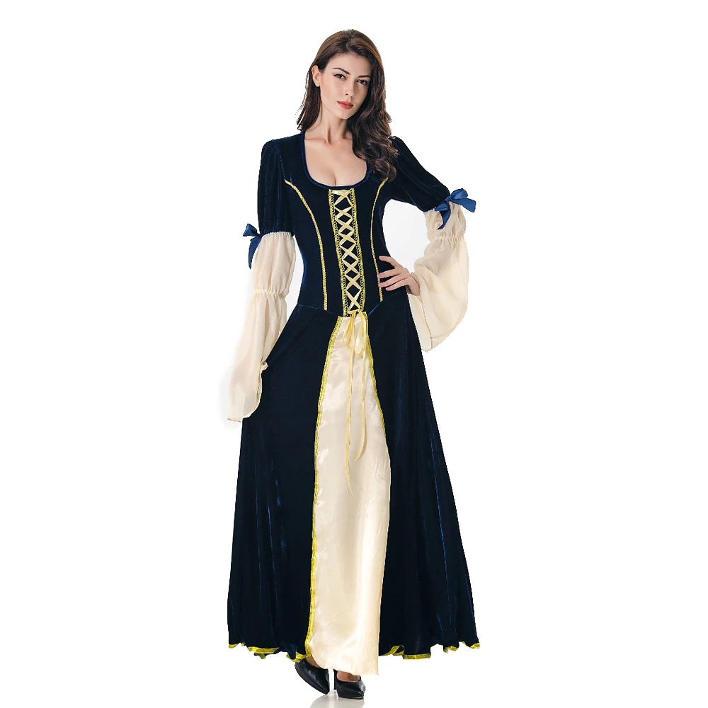 Free Shipping Sexy Medieval Princess Costume for Women Long Satin Bandage Dress Medieval Costume Ball Wear Carnival Dress
Free Shipping Sexy Medieval Princess Costume for Women Long Satin Bandage Dress Medieval Costume Ball Wear Carnival Dress