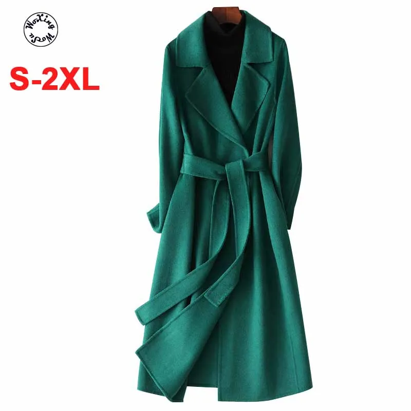2021 new winter warm cashmere coat female long show thin windbreaker coat S to 2XL
2021 new winter warm cashmere coat female long show thin windbreaker coat S to 2XL