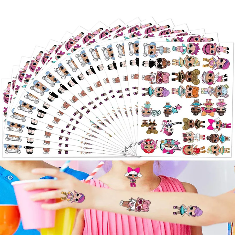 LOL Surprise Dolls Originales Tattoo Sticker Random 1PCS Action Figure Surprise Cartoon Kids Girls Christmas lols Birthday Gifts 
LOL Surprise Dolls Originales Tattoo Sticker Random 1PCS Action Figure Surprise Cartoon Kids Girls Christmas lols Birthday Gifts