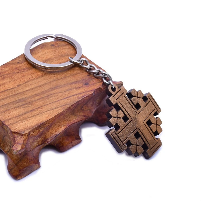 Wooden Holy Cross Key Chains Fashion Christianity Jewelry Catholicism Protestantism Pendant Easter Prayer Church Gifts
Wooden Holy Cross Key Chains Fashion Christianity Jewelry Catholicism Protestantism Pendant Easter Prayer Church Gifts