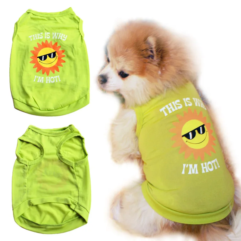 Pet Puppy Dog Safety Shirts Summer Vest Clothes Dog Sleeveless Shirt Dog's Clothes For Small Dog Teddy Chihuahua Yorkie Cat
Pet Puppy Dog Safety Shirts Summer Vest Clothes Dog Sleeveless Shirt Dog's Clothes For Small Dog Teddy Chihuahua Yorkie Cat
