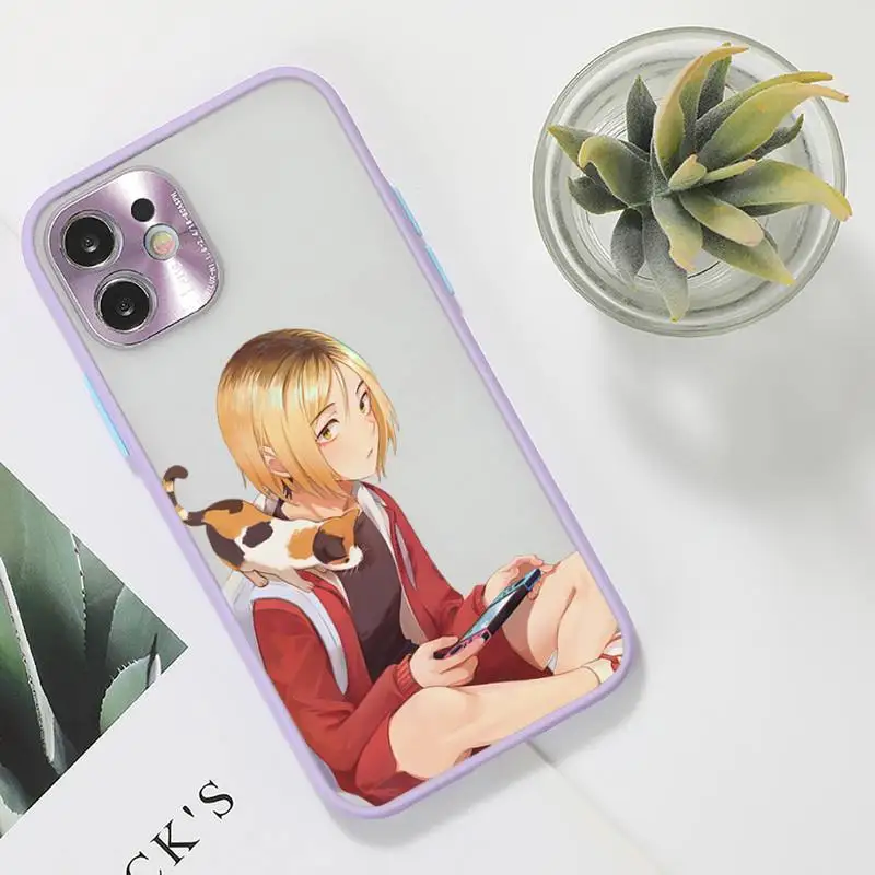 Kenma Kozume Haikyuu!! Phone Case For iPhone 12 11 Mini Pro XR XS Max 7 8 Plus X Matte transparent Purple Back Cover
Kenma Kozume Haikyuu!! Phone Case For iPhone 12 11 Mini Pro XR XS Max 7 8 Plus X Matte transparent Purple Back Cover