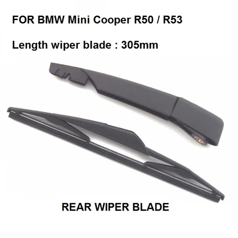 CAR BACK WINDOW For Bmw Mini Cooper R50 / R53 Rear Window Windscreen Windshield Wiper Arm & Blade Set 2001-2004 305MM
CAR BACK WINDOW For Bmw Mini Cooper R50 / R53 Rear Window Windscreen Windshield Wiper Arm & Blade Set 2001-2004 305MM